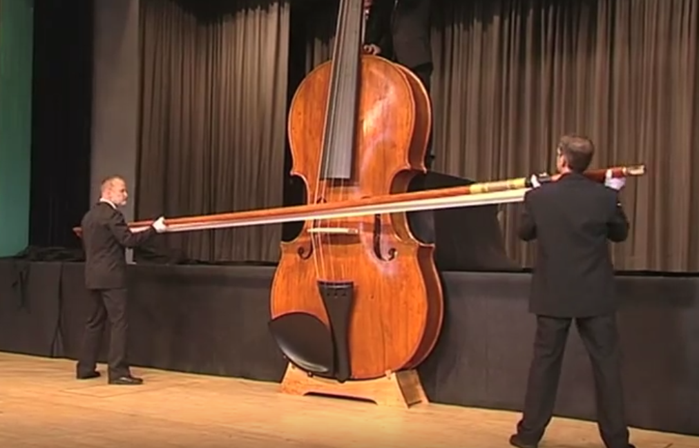 世界一巨大なヴァイオリンがコントラバスより巨大な件 Clarbo クラーボ