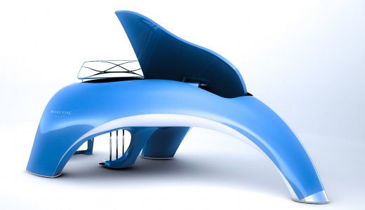 クジラ風デザインの最高級電子ピアノが美しすぎる！